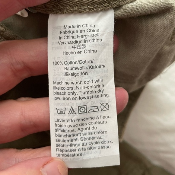 Madewell High-Rise Cargo Fatigue Pants Size 25 - Picture 4 of 10